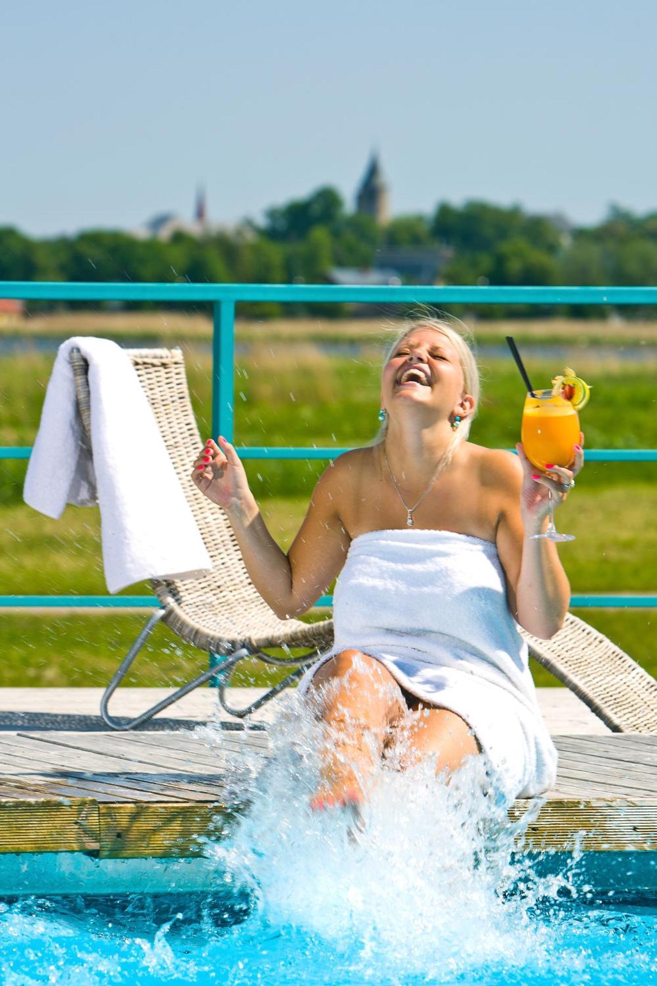 Fra Mare Thalasso Spa ฮัปซาลู ภายนอก รูปภาพ